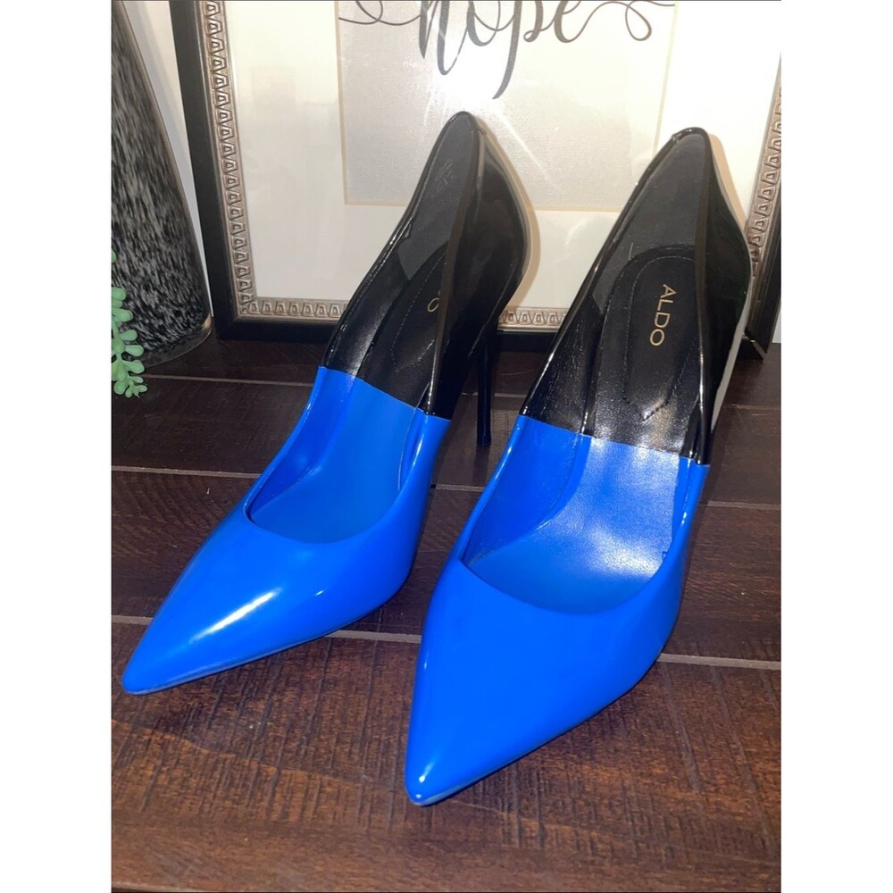 Aldo Stessy Pointed Toe Stiletto Heel Pump Size 8 - Picture 4 of 16